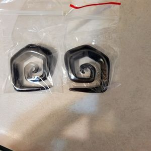 Buffalo horn earings